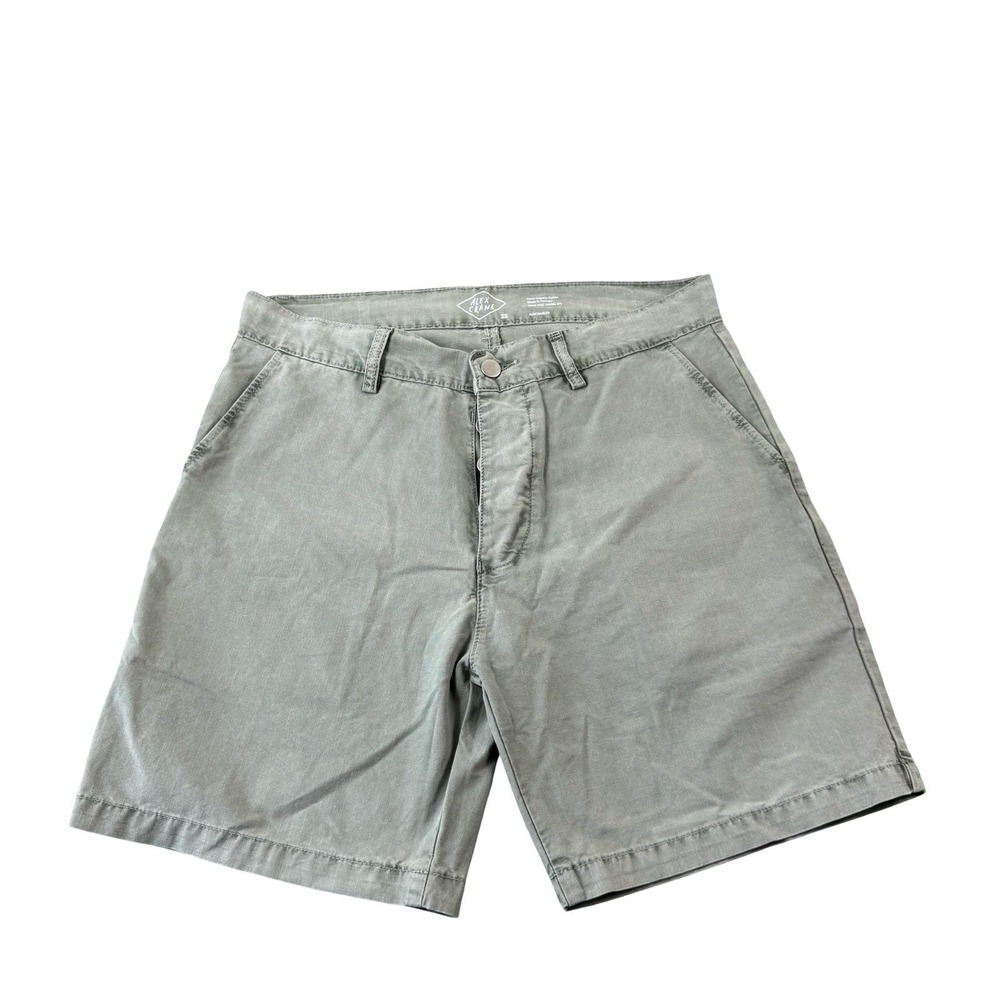 Alex Crane Green VTG Wash Button Fly Organic Cotton Chino Size 32 NWOT